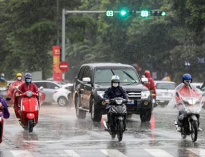 Thời tiết Bắc Bộ mát mẻ, mưa dông xuất hiện nhiều nơi