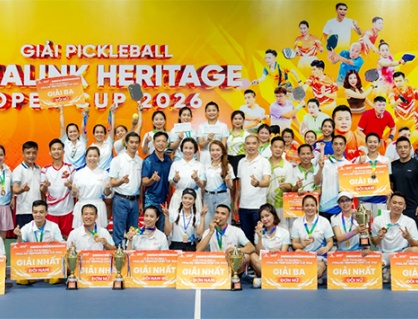 Vinalink Heritage Open Cup 2026: Đánh thức năng lượng sống