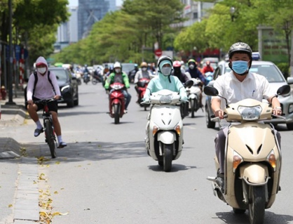 Nắng nóng diện rộng tại Bắc Bộ và Trung Bộ