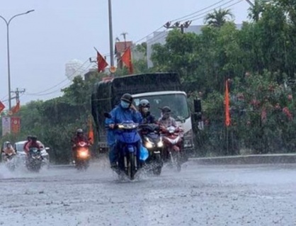 Nhiều nơi trên cả nước có mưa to trong đêm nay