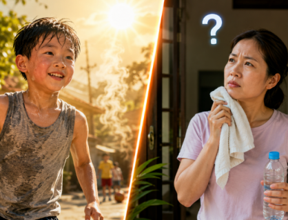 Nắng nóng, có nên tắm nhiều lần để hạ nhiệt cho trẻ?