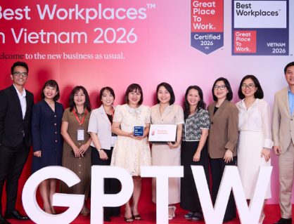 Amway Việt Nam: Hai năm liên tiếp trong Top Nơi làm việc Xuất sắc hàng đầu Việt Nam