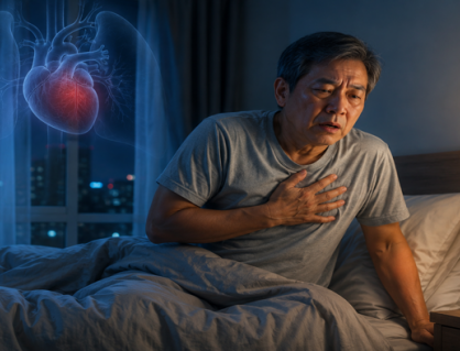 Khó thở giữa đêm: Dấu hiệu không nên bỏ qua