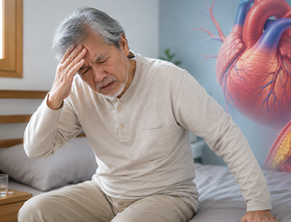 Chóng mặt khi vừa đứng dậy có thể cảnh báo bệnh tim