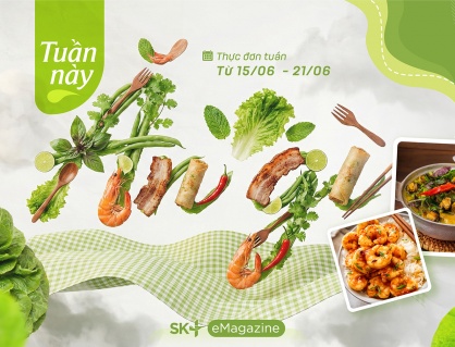 Thực đơn tuần đơn giản, dễ đưa cơm ngày Hè