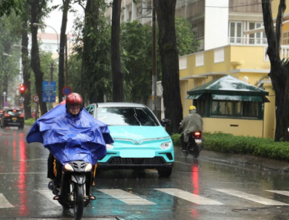 Miền Bắc đón mưa dông rải rác
