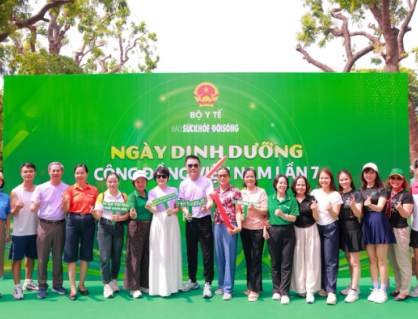 Sống lành mạnh cùng ngày Dinh dưỡng Cộng đồng Việt Nam lần 7