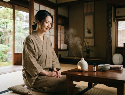 5 mùi hương quen thuộc trong không gian sống người Nhật