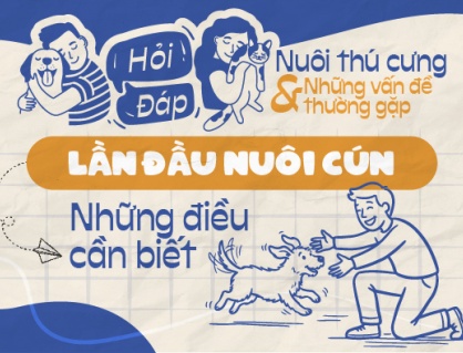 Những điều 'sen' cần biết khi lần đầu nuôi cún