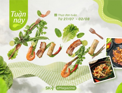 Gợi ý thực đơn cơm nhà 3 món cho cả tuần tới