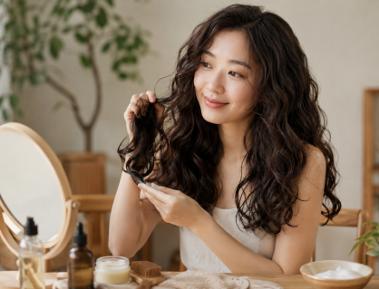 6 cách giữ ẩm cho tóc xoăn