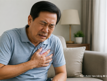 Hẹp mạch vành 45%, hay đau thắt ngực đã phải đặt stent chưa?