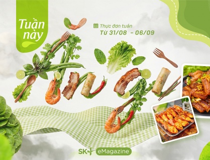 Thực đơn tuần mới vừa dễ nấu lại vừa ngon