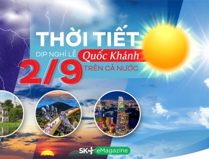 Thời tiết cả nước 5 ngày nghỉ lễ Quốc khánh 2/9