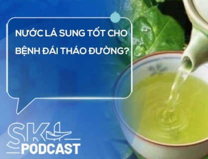 Podcast: Thật hư thông tin nước lá sung tốt cho bệnh đái tháo đường