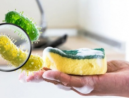 Làm sao để miếng rửa bát không thành ổ vi khuẩn?