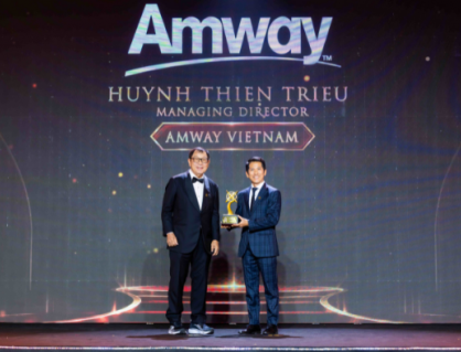 Tổng Giám đốc Amway Việt Nam: Doanh nhân xuất sắc Châu Á