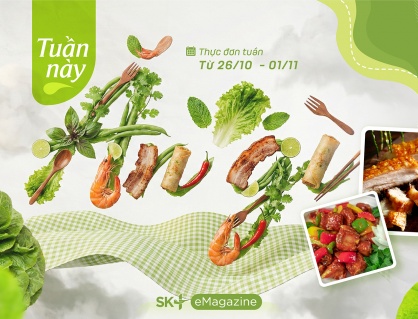 Thực đơn cơm ngon 7 ngày nhanh gọn, đủ chất