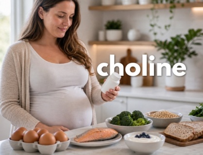Mẹ bổ sung choline khi mang thai, con nhận nhiều lợi ích