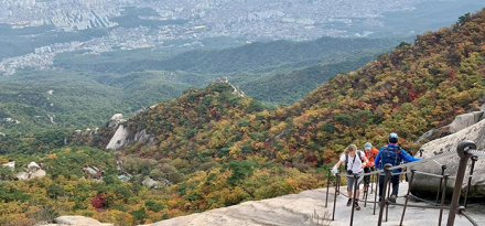 K-hiking: Hình thức du lịch độc đáo tại Hàn Quốc