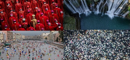 Những khoảnh khắc ấn tượng trên thế giới nhìn từ trên cao