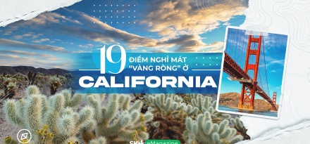 19 điểm nghỉ mát “vàng ròng” ở California