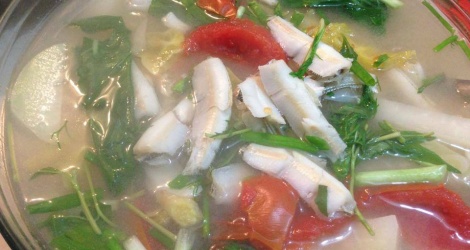 Cách nấu canh cá mai nấu chua