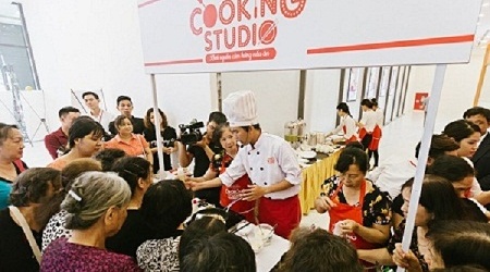 Tham gia học nấu ăn miễn phí tại Ajinomoto Cooking Studio tại Hà Nội