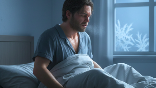 3 nguyên nhân khiến bạn đổ mồ hôi khi ngủ trong thời tiết lạnh