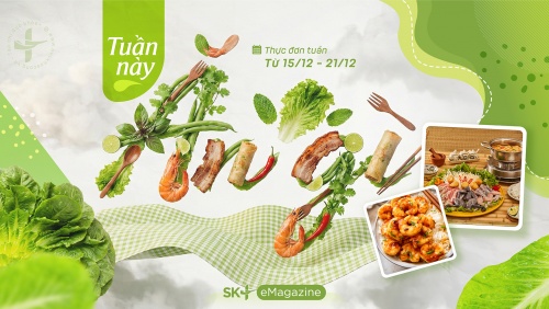 Lưu ngay thực đơn cả tuần toàn bữa chất lượng