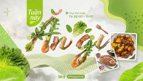 “Bỏ túi” thực đơn tuần khoa học, tiết kiệm thời gian