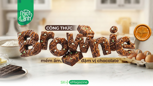 Công thức Brownie mềm ẩm, đậm vị chocolate