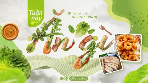 Gợi ý thực đơn tuần bữa nào cũng ngon 