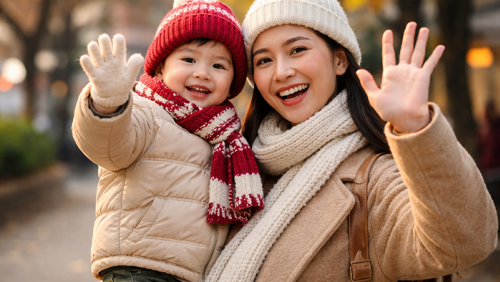 Bảo vệ sức khỏe trẻ em trong thời tiết lạnh ẩm