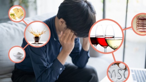 Thực phẩm dễ kích hoạt cơn đau đầu mạn tính