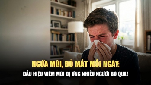 Hắt xì hơi liên tục, ngứa mắt: Có phải viêm mũi dị ứng?