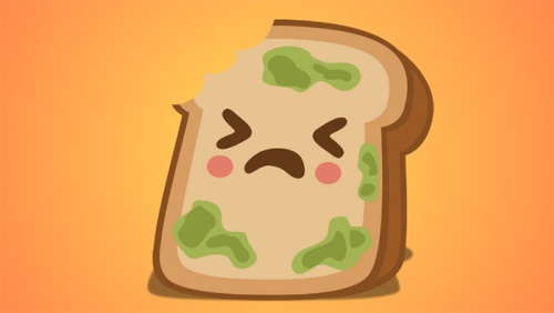 Vì sao không nên tiếc rẻ bánh mì đã bị mốc?