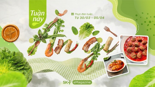 Thực đơn 1 tuần cho bữa tối lý tưởng