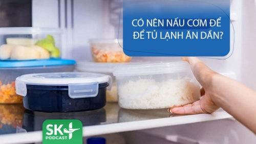 Podcast: Có nên nấu cơm để tủ lạnh ăn dần?