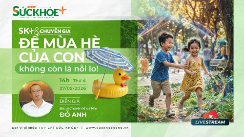 Làm thế nào để con có mùa Hè khỏe mạnh?