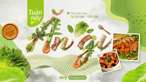 Lên sẵn thực đơn tuần - giải quyết nỗi lo “hôm nay ăn gì?”