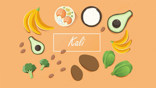 Các loại thực phẩm giàu kali