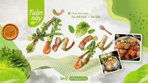 Gợi ý thực đơn 7 ngày trong tuần dành cho nội trợ