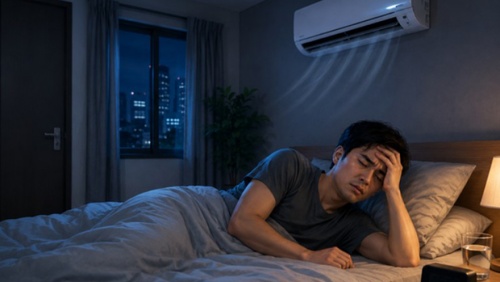 Điều gì xảy ra với cơ thể khi ngủ với điều hòa cả đêm?