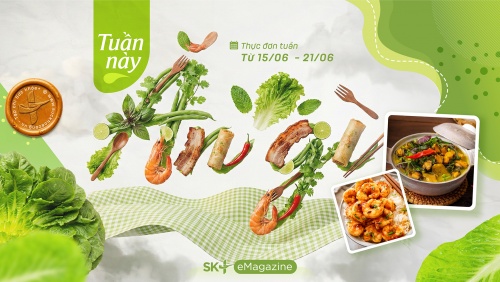 Thực đơn tuần đơn giản, dễ đưa cơm ngày Hè