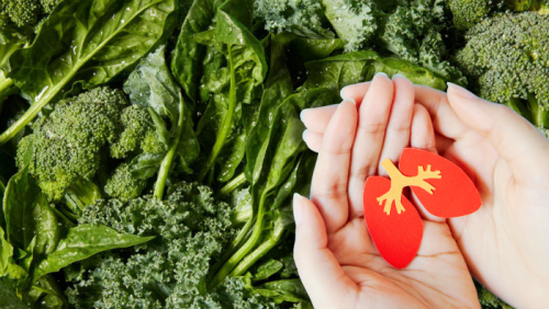 Muốn bảo vệ lá phổi, hãy ăn rau xanh