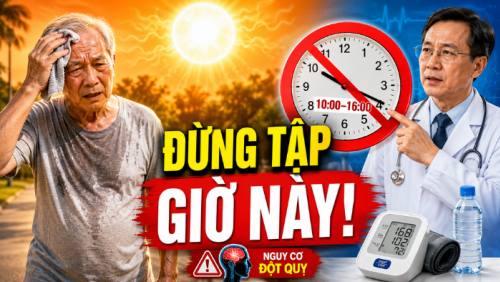 Thời điểm tập thể dục an toàn cho người tăng huyết áp