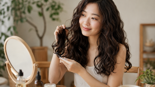 6 cách giữ ẩm cho tóc xoăn