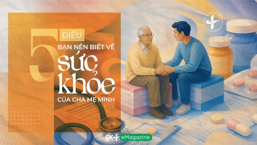 5 điều bạn nên biết về sức khỏe của cha mẹ mình