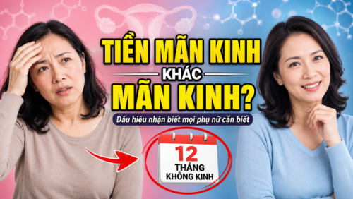 Hiểu đúng về tiền mãn kinh và mãn kinh